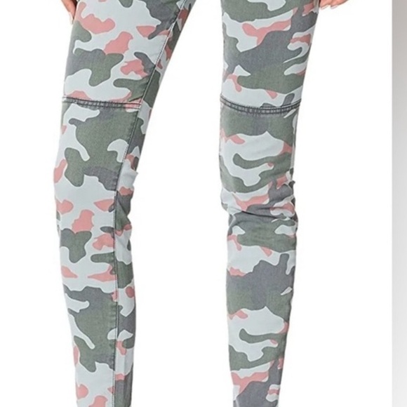 William Rast olive/pink camo Jane skinny 26 - Picture 5 of 6